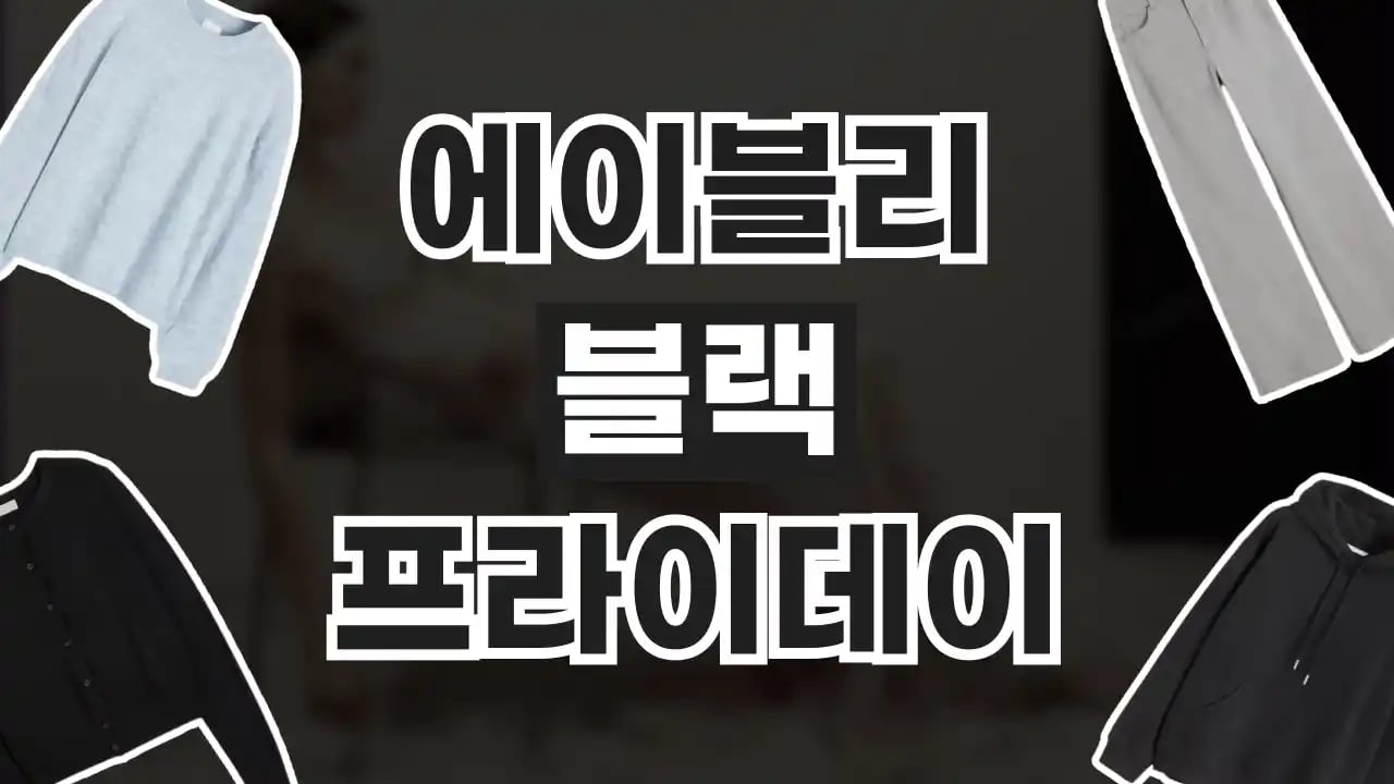 에이블리 블랙프라이데이