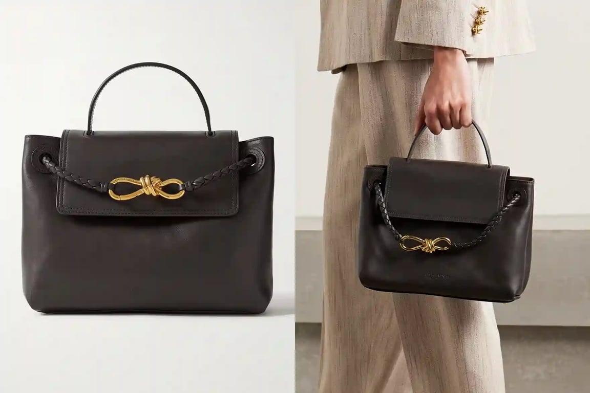 보테가 베네타 차오 차오 스몰 레더 토트백