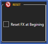 Reset window