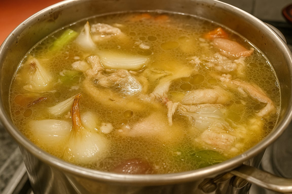 The golden hue is beginning to appear. Many hours still to go….