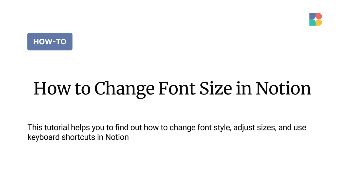 How to Change Font Size in Notion (Fast & Easy)