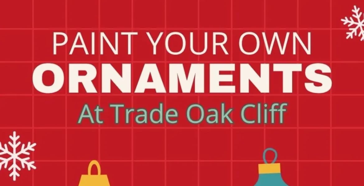 PAINT YOUR OWN CLAY ORNAMENTS