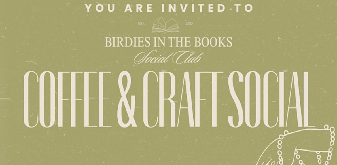 Birdies in the Books - Coffee & Craft Social