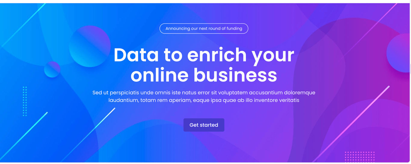 2. Center background Image