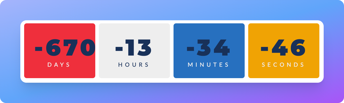 Apption Countdown Widget