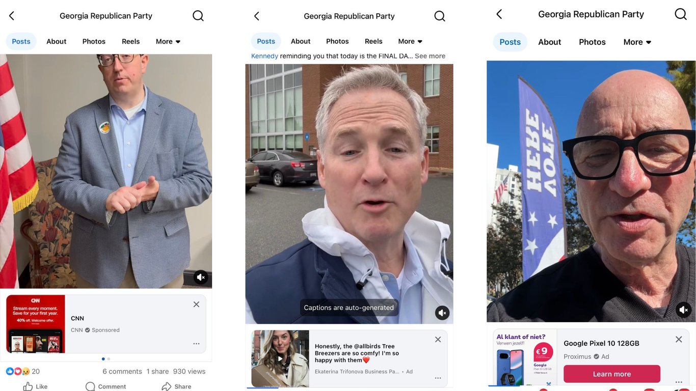 Source: Georgia Republican Party [accessed on mobile from the US (#1-2) and Belgium (#3)]  