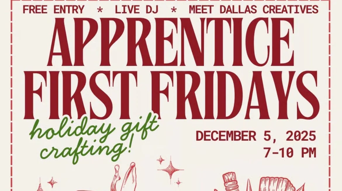 Apprentice First Fridays
