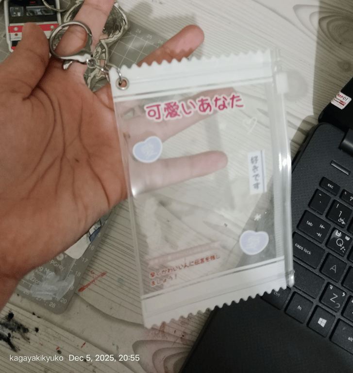 cahol ini ada yang ballchain tapi udah diganti dengan keychain biasa yang saya gunakan di cahol yang sudah ada.