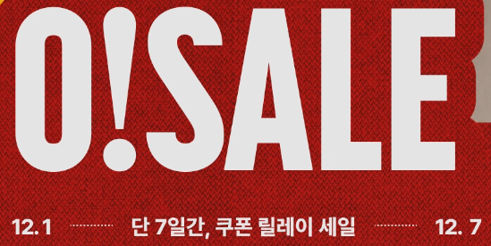 오늘의집 12월 블프 프로모션