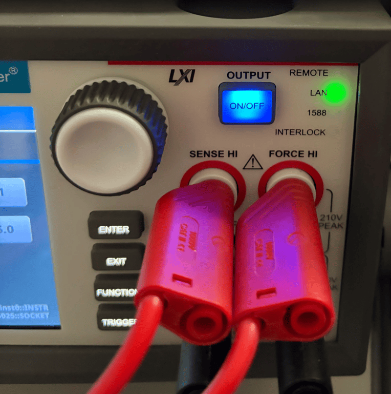 LAN communication is then enabled