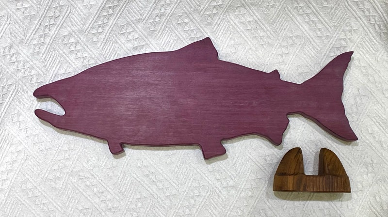 [카멜레윤] 플레이팅 연어도마