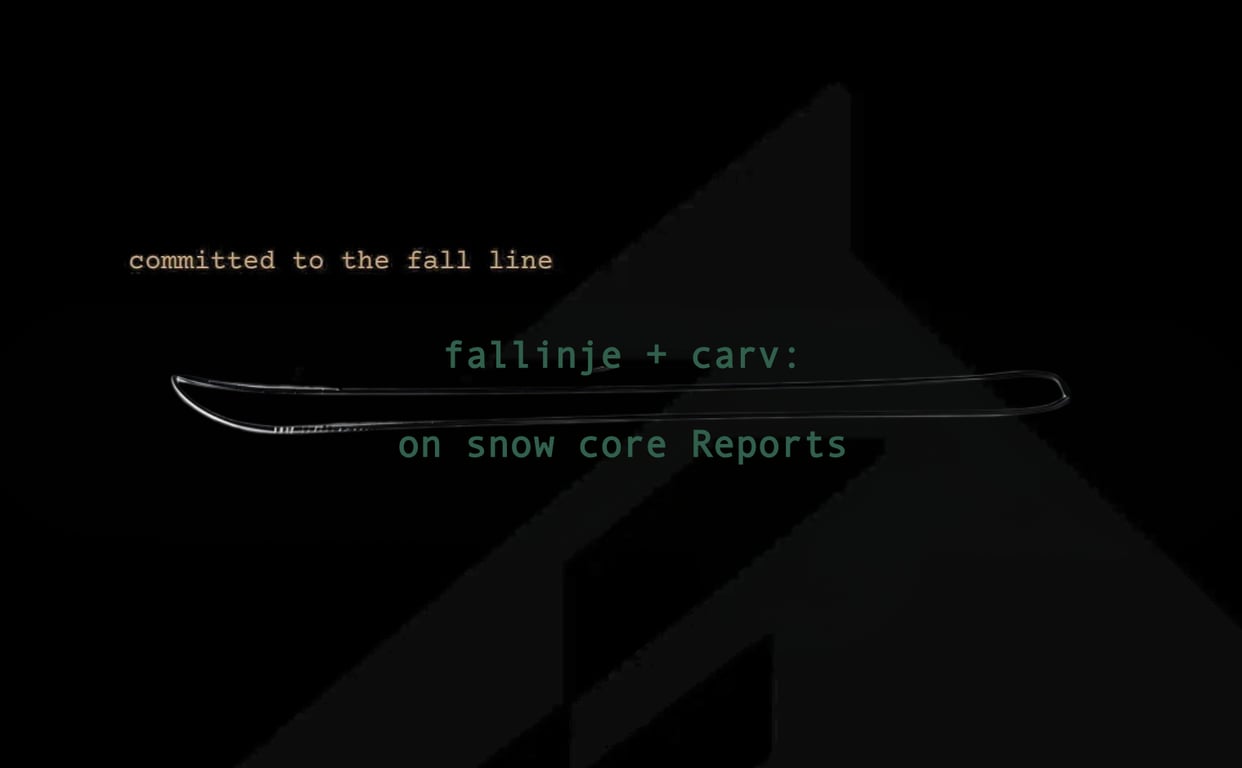 Fallinje + CARV: Week 1 Summary