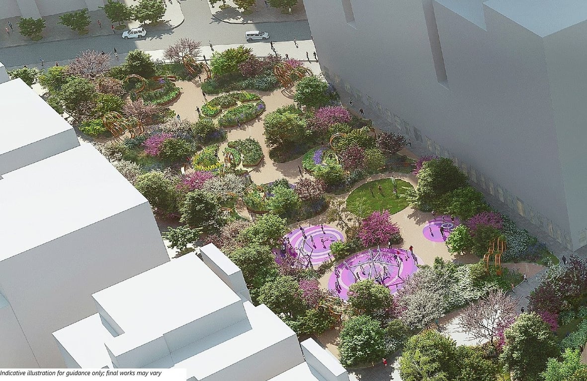 Belvedere Park improvements starting January 2026