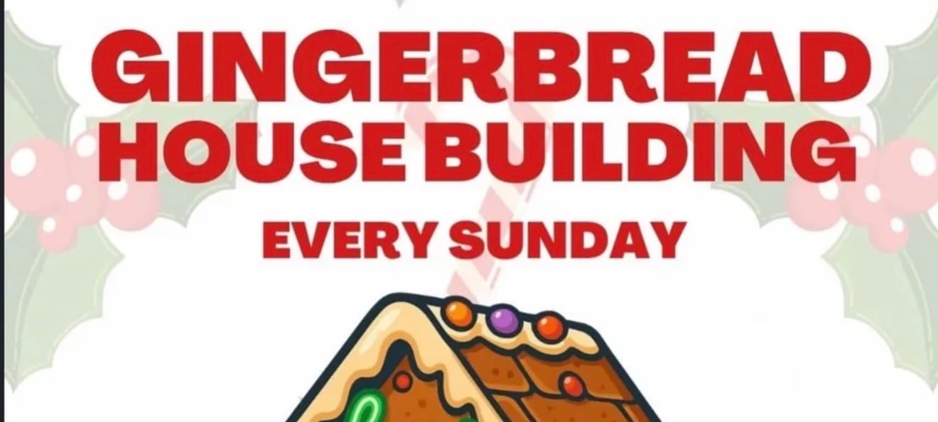 Gingerbread House Building