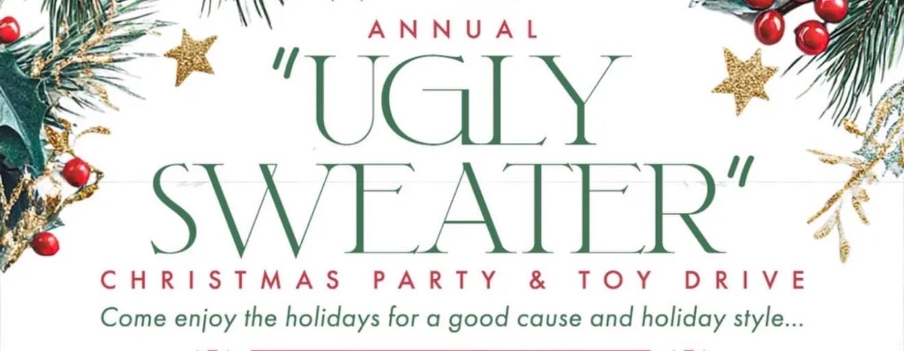 Ugly Sweater Christmas Party & Toy Drive