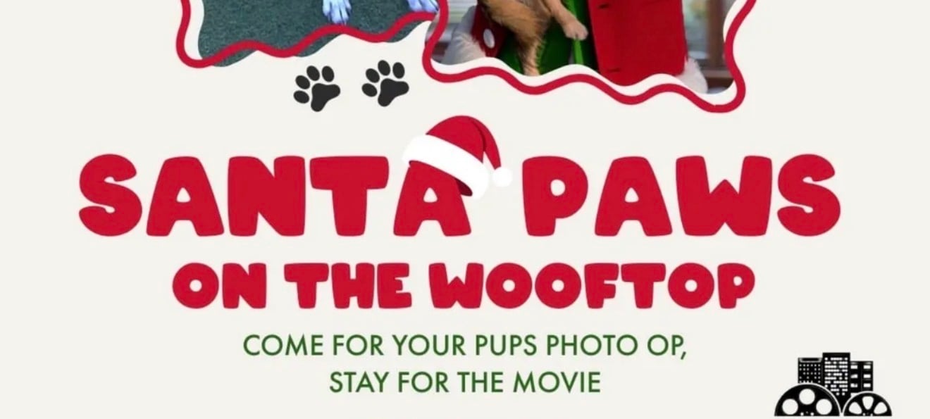 Santa Paws On The Wooftop Holiday Movie Night
