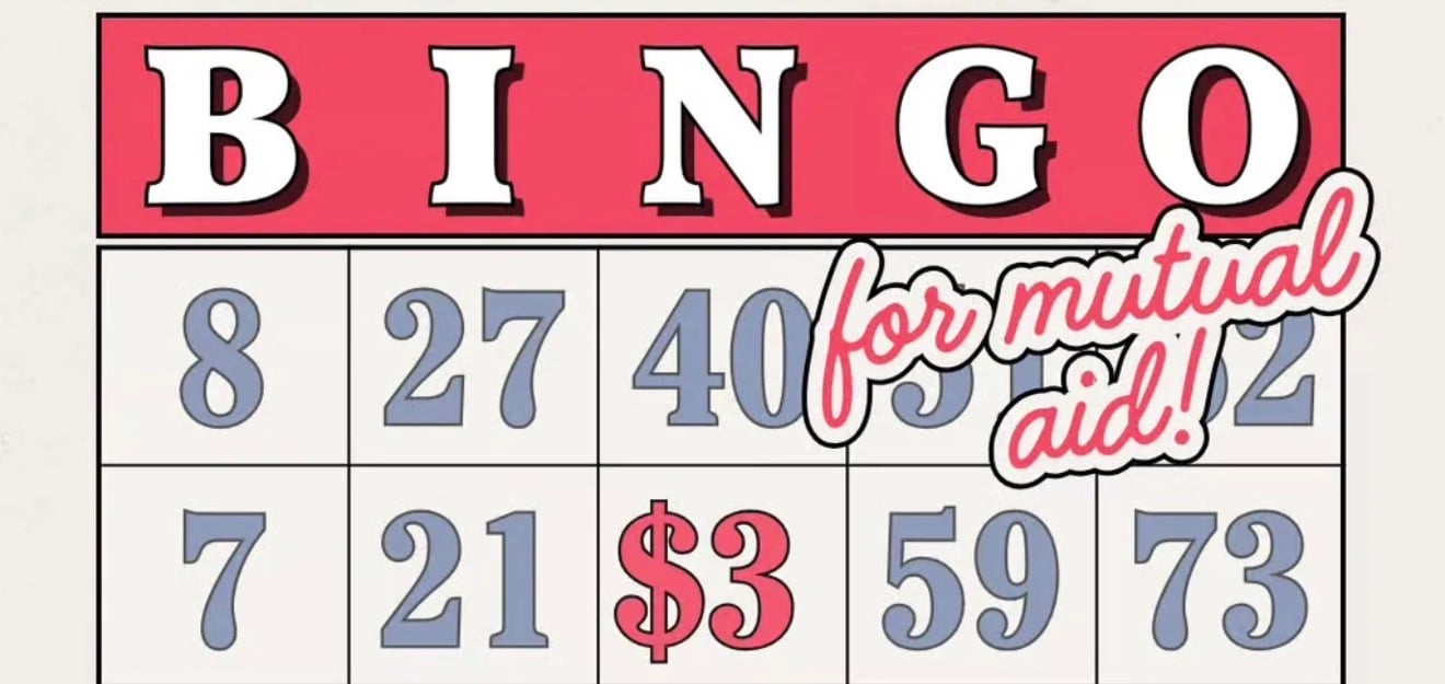 Bingo & Book Swap Night for Mutual Aid!