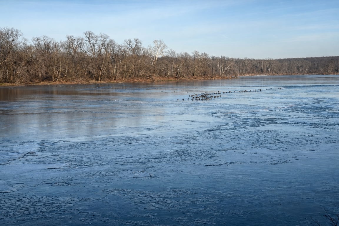 Where the ice ends, life crowds in.