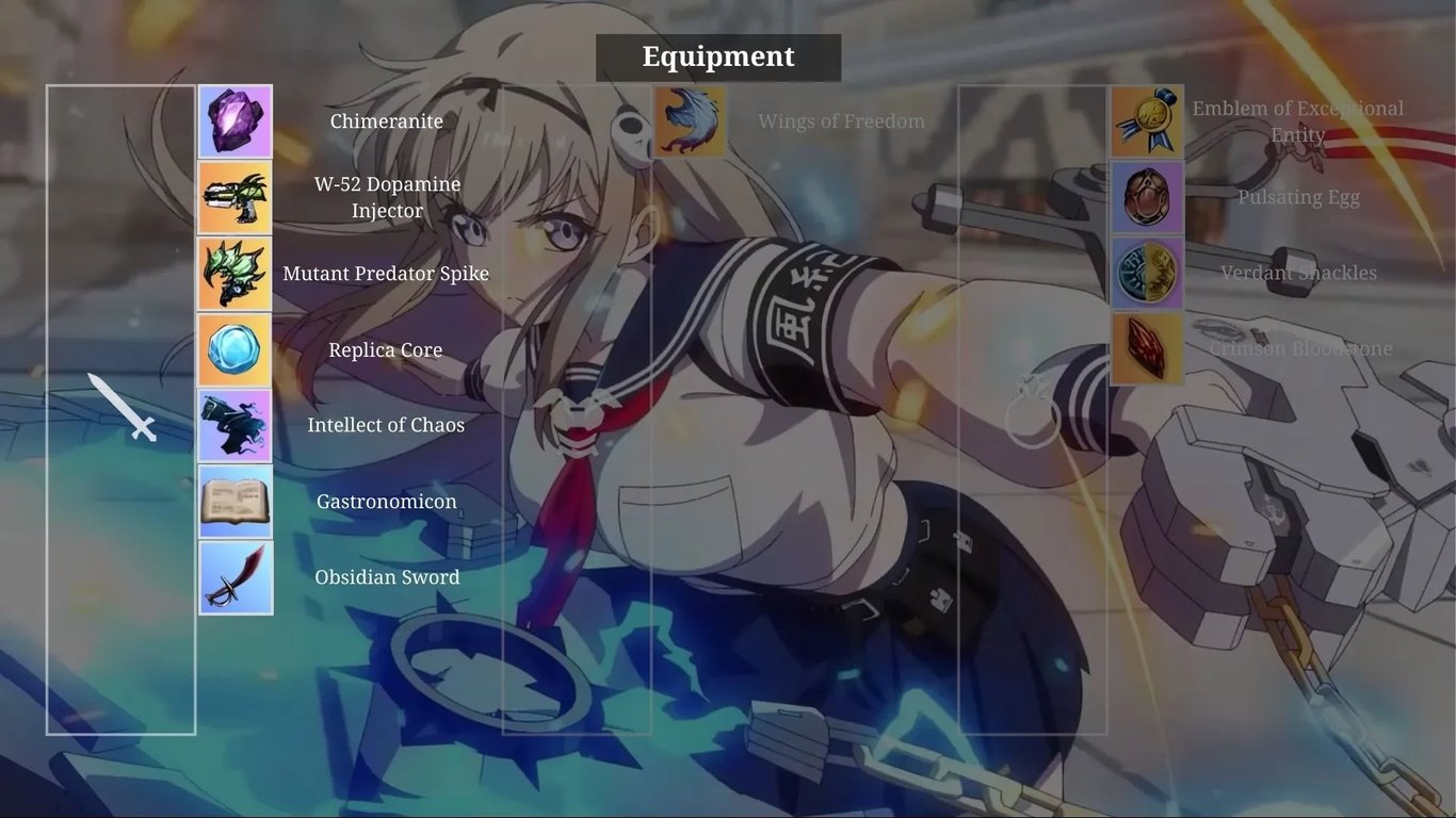 Tiertactix CZN Haru Weapons Highlight