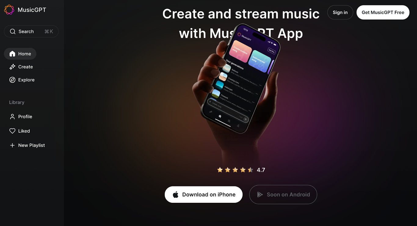 MusicGPT AI Music Generator – The Most Flexible All-In-One Creator
