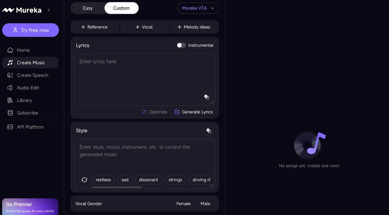 Mureka AI Music Generator – Experimental Creation and Voice Cloning