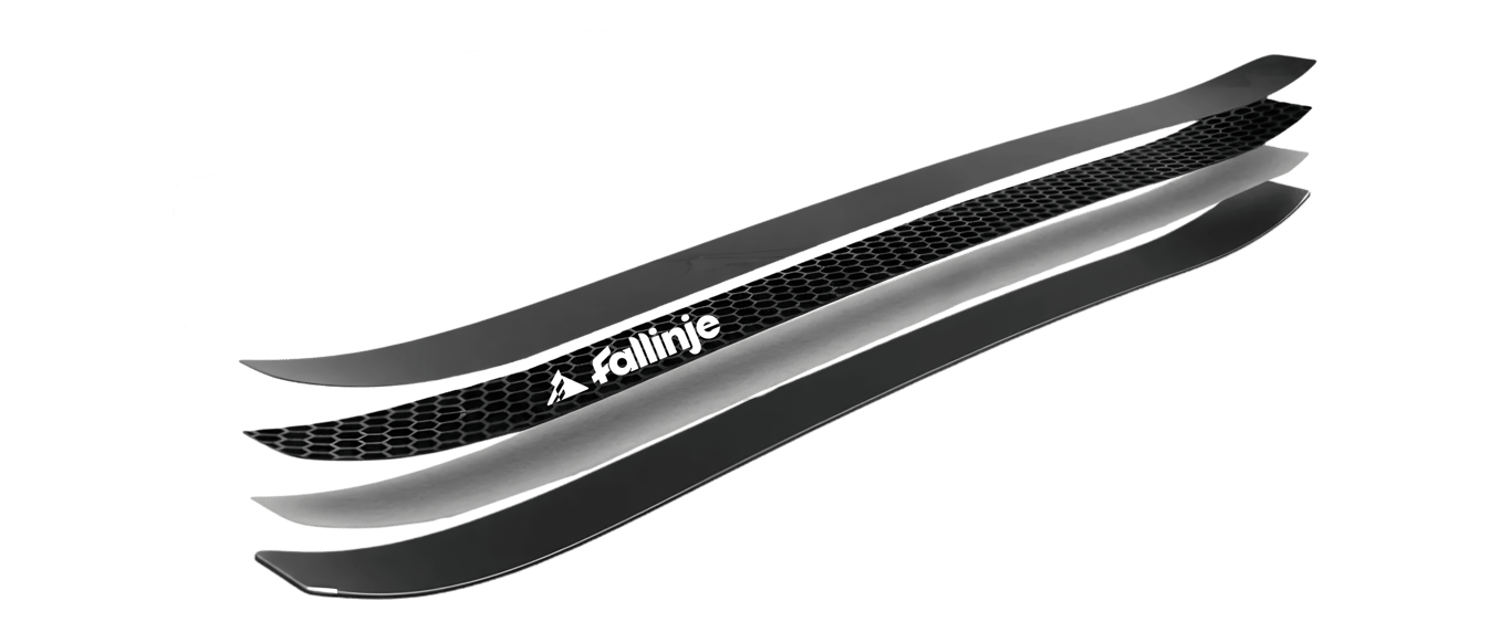  Ski construction with Fallinje’s core