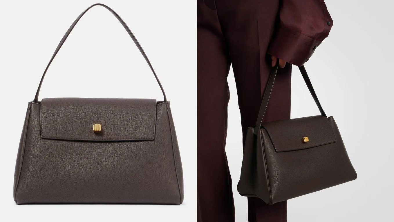 케이트 Audrey 레더 토트 백