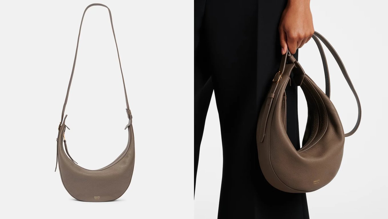 케이트 Augustin 스몰 레더 크로스 백