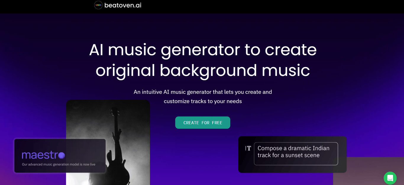 Beatoven – AI Tool for Background Tracks Without the Extra Settings