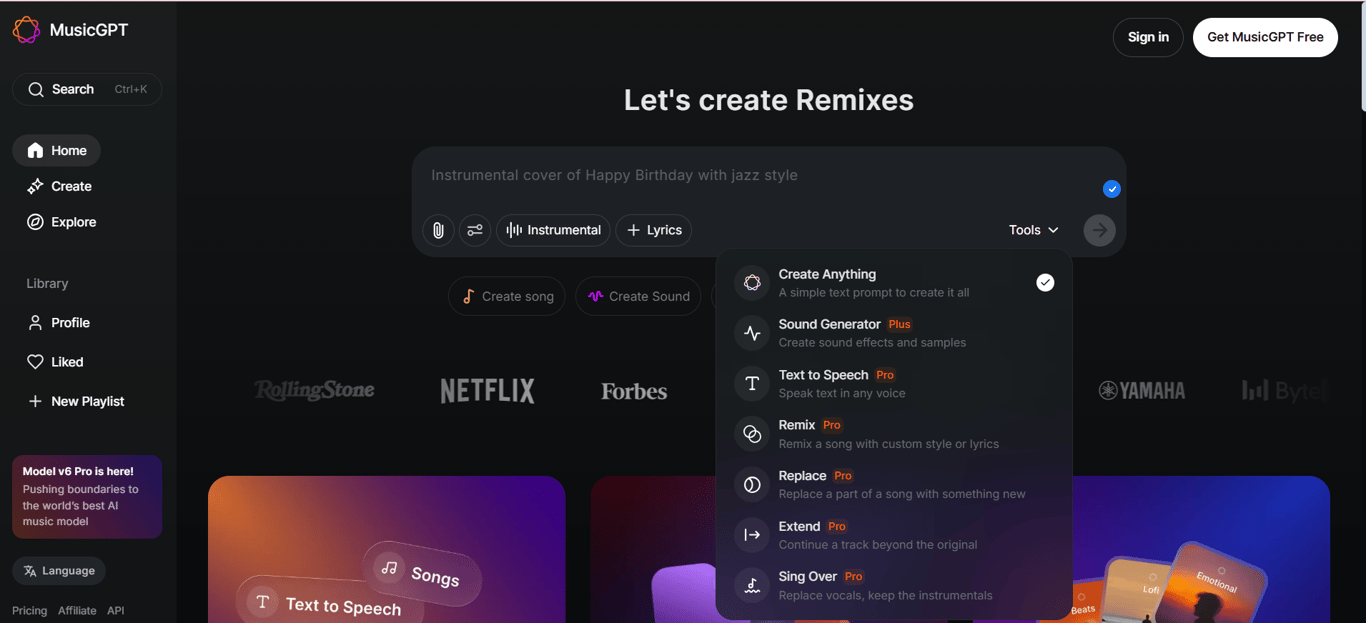 MusicGPT – The Most Complete AI Music Studio