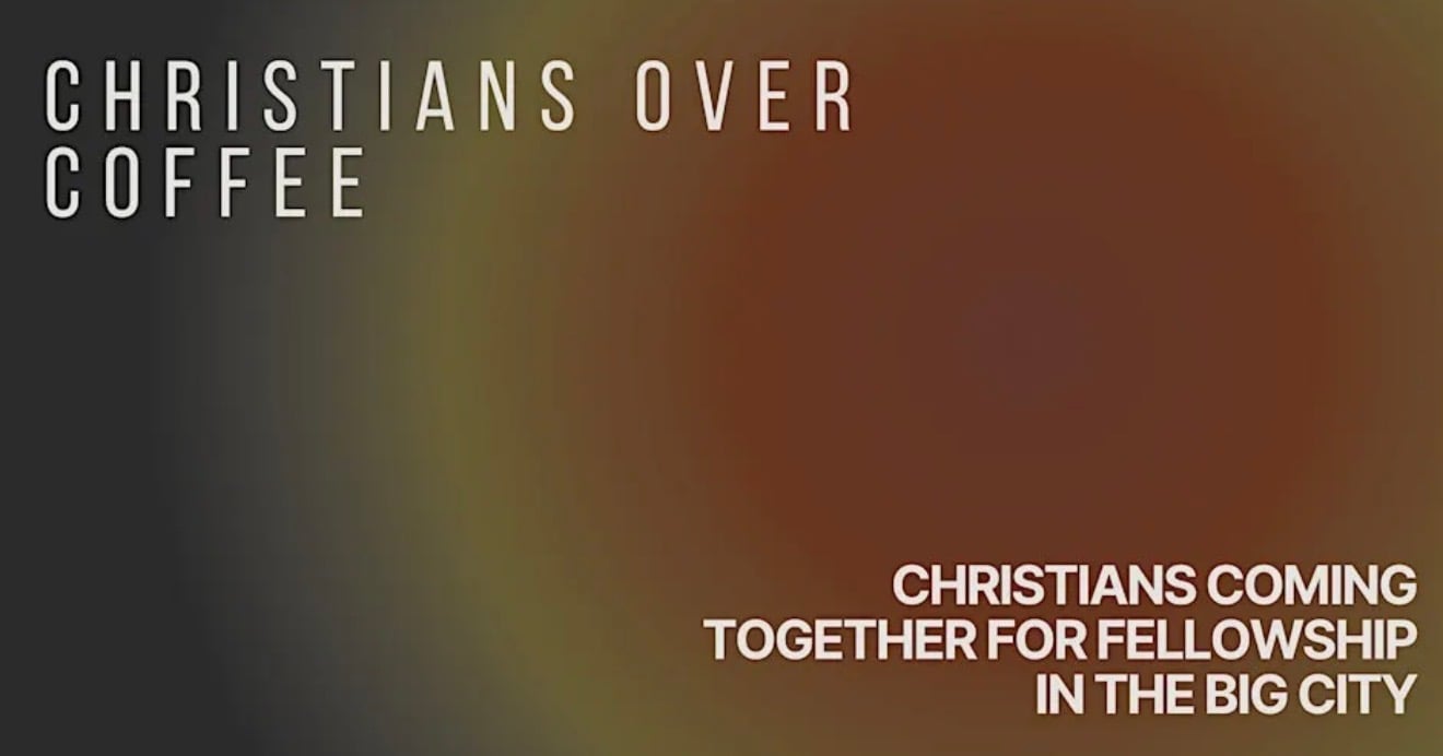 Christians Over Coffee: Dallas Meetup