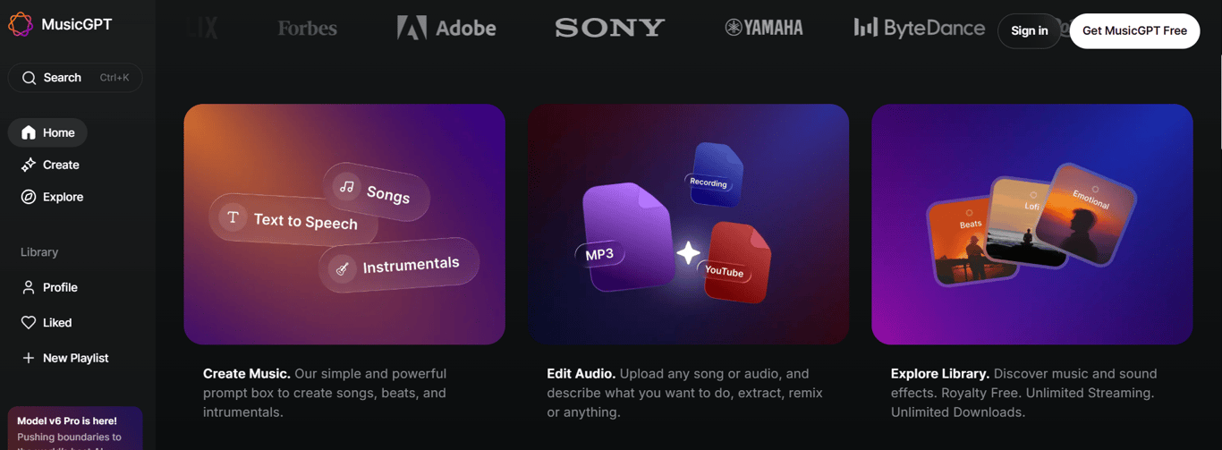 MusicGPT: Create, Edit, and Use Without Limits