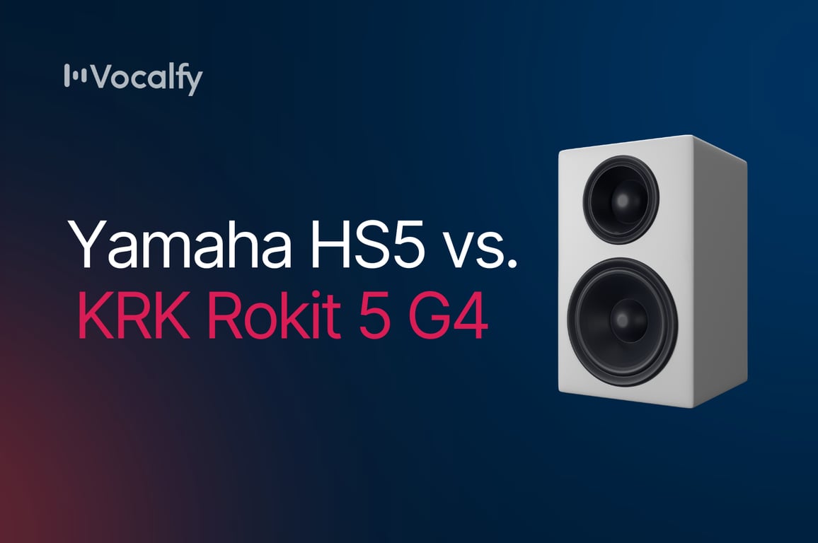 Yamaha HS5 vs KRK Rokit 5 G4