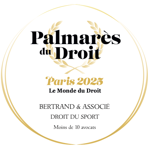 Cabinet Bertrand - meilleur cabinet d'avocat en droit du sport, classement Palmarès du droit 2025