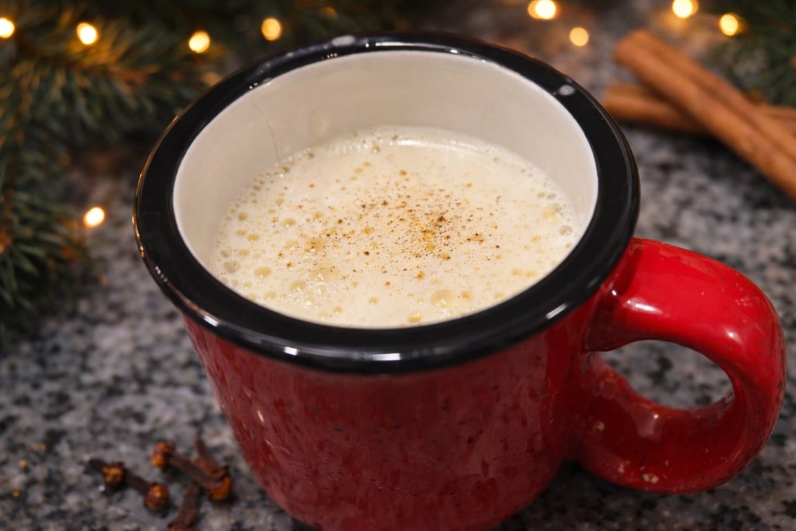 Gio’s Holiday Egg Nog: Cooking, Confidence, and the Adults’ Table