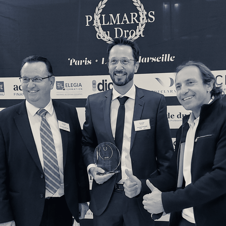 Philippe Candeloro, avec Maîtres Jean-Jacques et Christophe Bertrand élus meilleurs avocats en droit du sport, classement Palmarès du Droit 2020