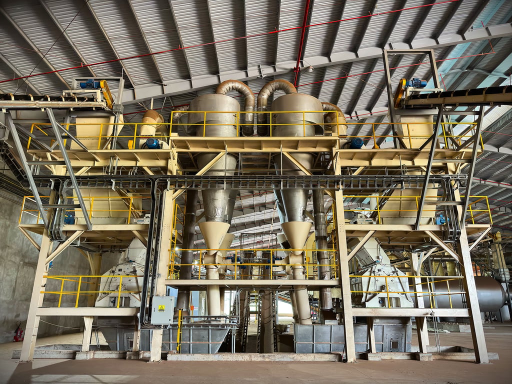 Hammer Mills at Ayo Biomass M’Drắk facility