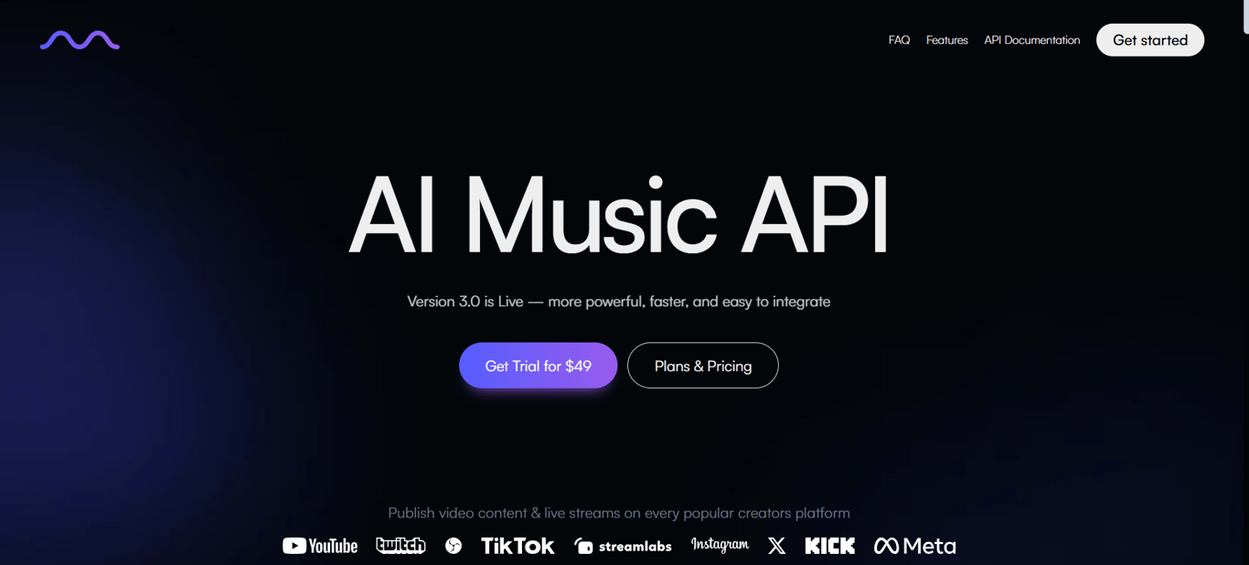 Mubert: Endless Background Music with API for Pros