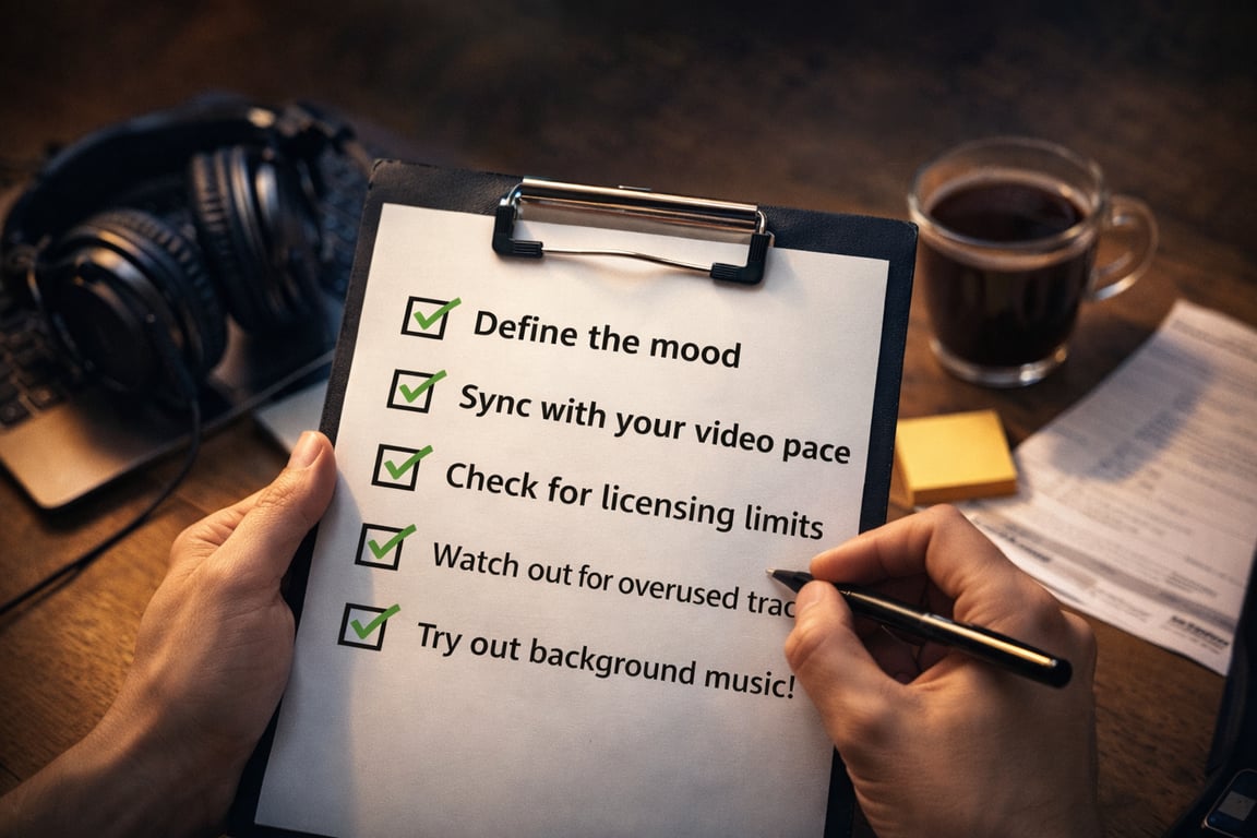 Still looking for tracks manually? Use this checklist first