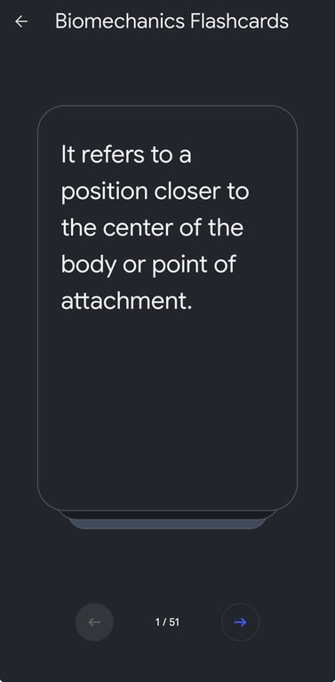 Flashcard answer with clear definition