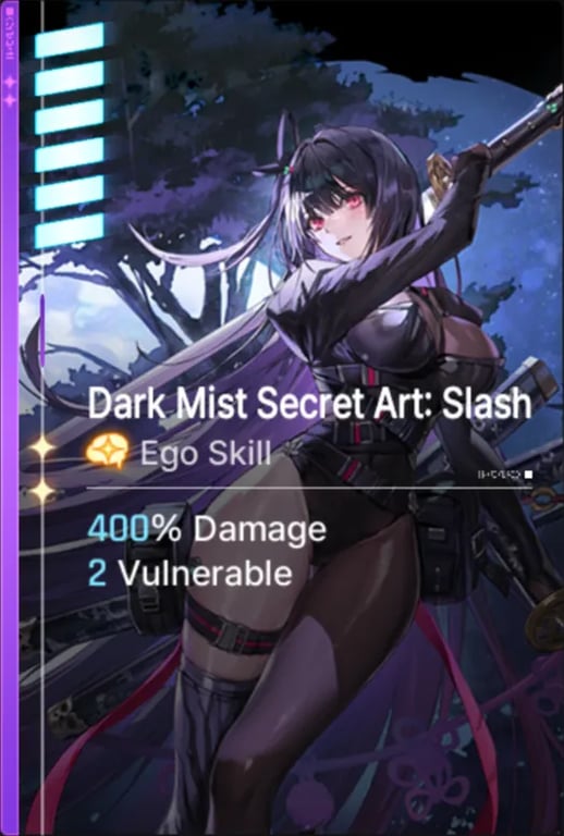 Dark Mist Secret Art: Slash — Rin CZN | Tiertactix