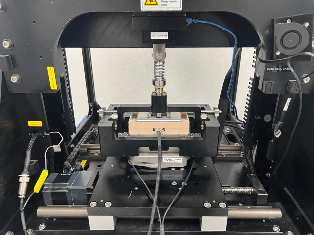 The SRV module installed on the MFT-5000 tester