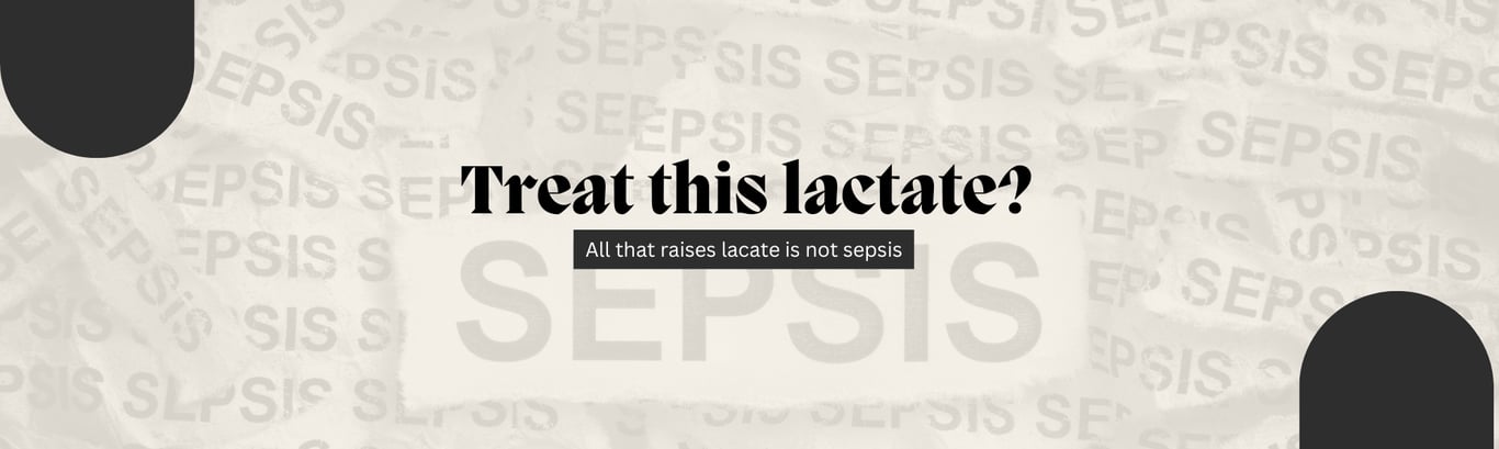Should I treat this lactate?