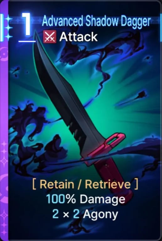 Advanced Shadow Dagger — Tressa CZN | Tiertactix