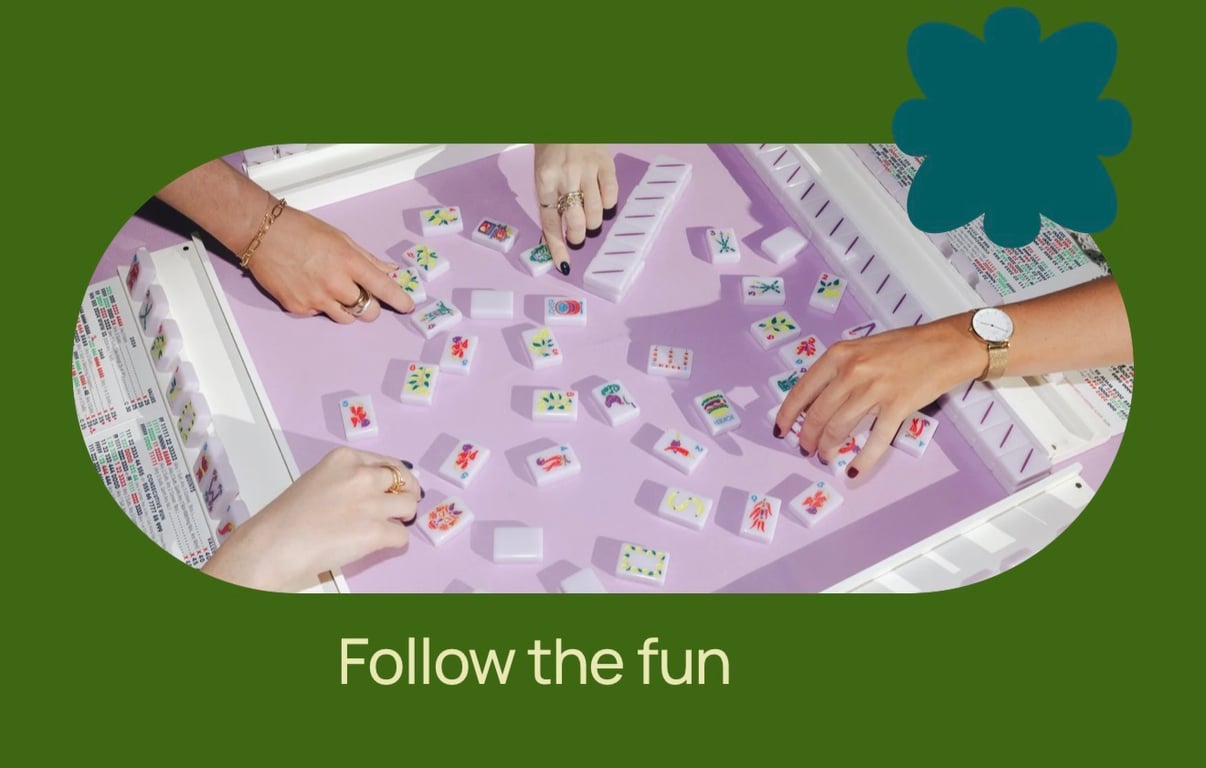 MAHJONG BEGINNER LESSON & OPEN PLAY - SIXTY VINES