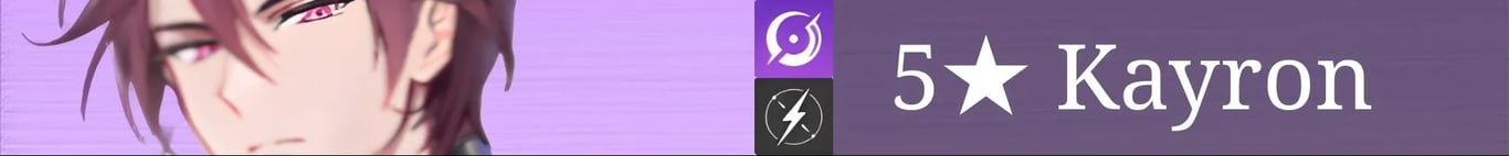 Kayron Hero Banner — CZN | Tiertactix