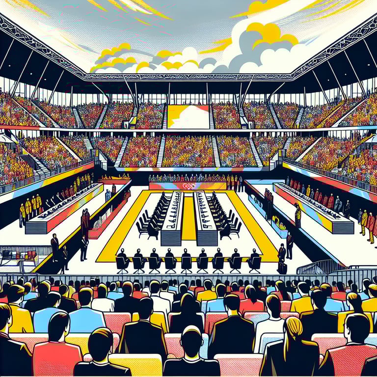 Litiges sportifs aux JO Paris 2024 : Rôle et procédures du TAS (Chambres ad-hoc et anti-dopage)