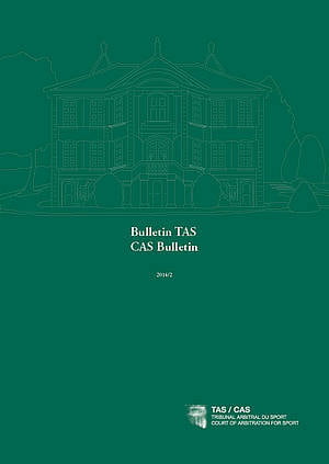 Tribunal Arbitral du Sport TAS - Chambre ad hoc Jeux Olympiques Paris 2024
