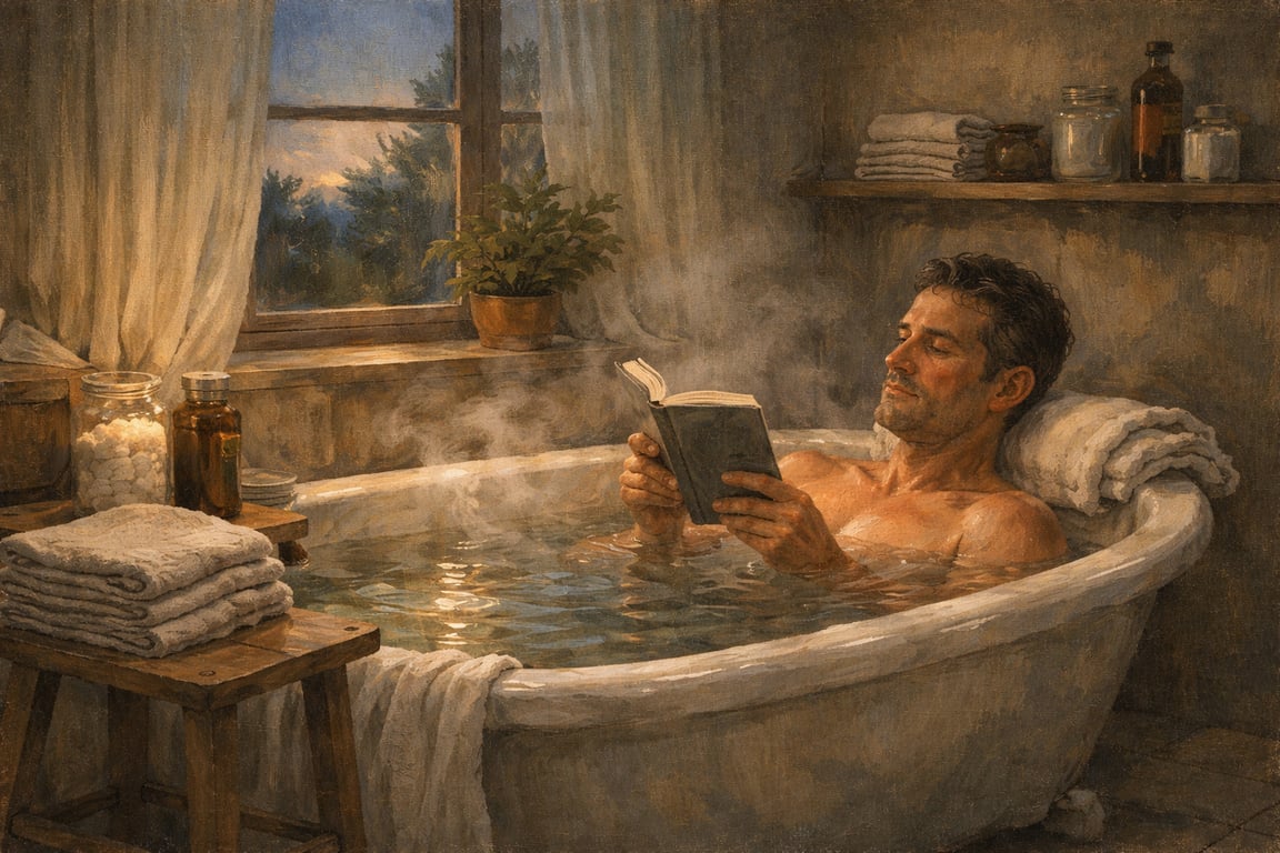 The Joy of a Bath: Recovery, Slow Living, and Weekly Rituals