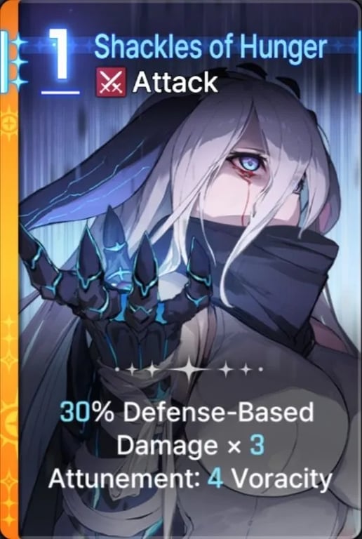 Shackles of Hunger — Narja CZN | Tiertactix